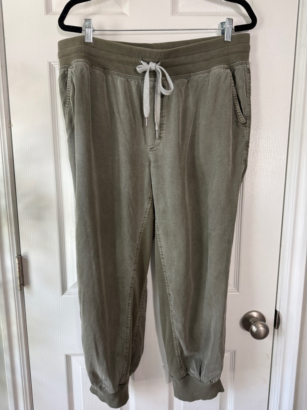 aerie Olive Drawstring Jogger Sweatpants